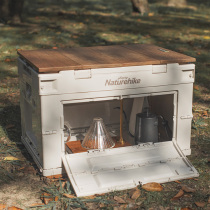 Naturehike mobile folding storage box storage household car large capacity outdoor equipment travel sorting box