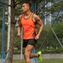 Sports Suit Mens Summer Speed Dry Running Suit Womens Slim Fit Fitness Vest Marathon Shorts Track & Field Training Suit