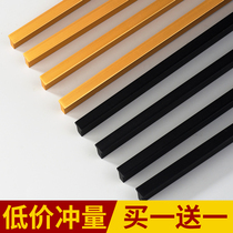 Cabinet door handle cabinet drawer wardrobe door handle modern cabinet simple gold black aluminum alloy high-grade light luxury