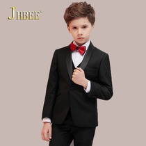 Childrens suit suit Flower girl boy dress handsome middle and large children Korean version of the piano performance suit Childrens suit jacket