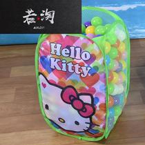 Storage ocean ball storage basket can be used to clean up sundries childrens toys storage bags indoor clothes basket
