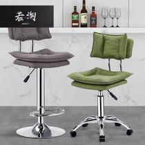 Bar chair stool computer chair lifting backrest swivel chair laboratory bar office chair negotiation chair dining chair front bench chair
