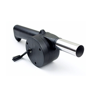 Hand cracker outdoor household manual barbecue blower small hair dryer point charcoal grill accessories tool