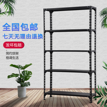 Shelf Shelf Multilayer Supermarket Show Shelves Warehouse Home Storage Angle Iron Angle Iron angle Angle Iron angle Balcony Kitchen containing iron frame