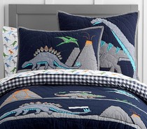 Adventure Cretaceous Dinosaur CenturyChildrens bedding patch embroidered quilted quilt pillowcase 1 2 meters 1 8 meters