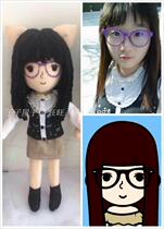 (Zizi House) face cute custom Q version of the doll photo customized live puppet to customize the doll