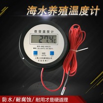 Marine aquaculture thermometer sea ginseng circle waterproof acid and alkali resistant sewage production temperature measurement industrial electroplating solution water temperature meter