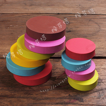 Clearance round rubber brick soft material DIY carved seal color seal round seal collection ticket rubber seal material