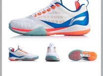 Li Ning badminton shoes 2020 new cool shark 2 0 mens breathable shock high-end professional competition shoes war boots