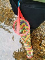 Stream Walking Fishing Fast Hanging Gluing Fish Protect Adjustable High-Short Fishing Live Fish Basket Pocket Makou Brook Spotted Peach Blossom Fish