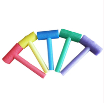 Color small hammer sponge toy kindergarten children make games percussion toy children play gopher foam hammer