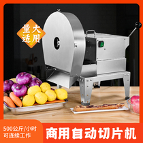 Slicer Commercial electric fruit vegetable potato radish lemon sliced meat automatic multifunctional cutting machine