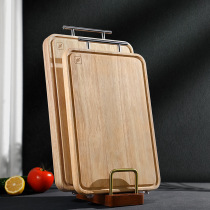 Thai rubber wood solid wood cutting board household antibacterial anti-mold fruit cutting board kitchen knife board sticky board cutting board vegetable cutting board
