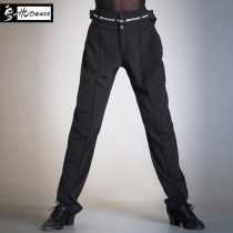 Dynasty Latin dance clothes boys dance competition clothes waist letter pants boys test trousers pants HN8013