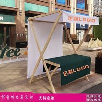 Market booth stand Wooden stand Booth shed Stall display stand Outdoor promotion stand Night Market booth activity stand