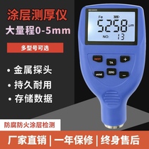 Dongru DR3000 DR5000S Large-range anti-corrosion and fireproof coating thickness gauge Film thickness gauge Paint film thickness gauge