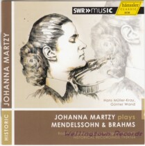 Muller Cree Wander Matz Mendelssohn Brahms Violin Concerto