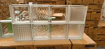 19 * 19 * 8 white hollow glass brick transparent light transmission square living room partition wall Xuanguan screen curtain wall