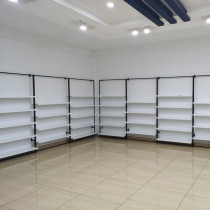 Shoe store shoe rack display rack mens and womens shoes shelf childrens shoes bag shelf multi-storey shop with upper wall selling shoes shelf