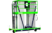 Direct sales aluminum alloy lift hydraulic lifting platform High-altitude maintenance vehicle electric lifting platform Mobile lifting vehicle