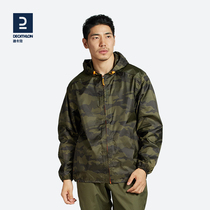 Decongnon flagship store camouflate for mens spring and summer Lianhood Rain-proof and lightweight portable jacket OVH