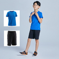 Dikamnon children short sleeves 2022 spring and summer new boy sports T-shirt CUHK Tong Tong Breathable Suit KIDC