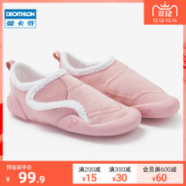 Decathlon toddler shoes indoor shoes floor shoes kindergarten baby shoes autumn baby shoes childrens soft soles KIDXG