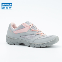 Decathlon flagship store childrens hiking childrens shoes girls spring and summer hiking shoes non-slip comfortable cushioning sports shoes KIDD