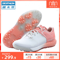 Decathlon golf womens shoes womens casual sneakers with nails professional golf lightweight mesh breathable IVE2