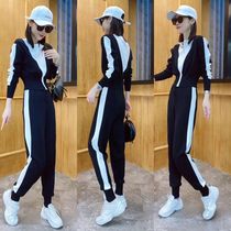 Eurogoods Ocean Weavewear Sports Suit Women Spring Autumn 2022 New Fashion Hit and Lean Temperament Casual two sets
