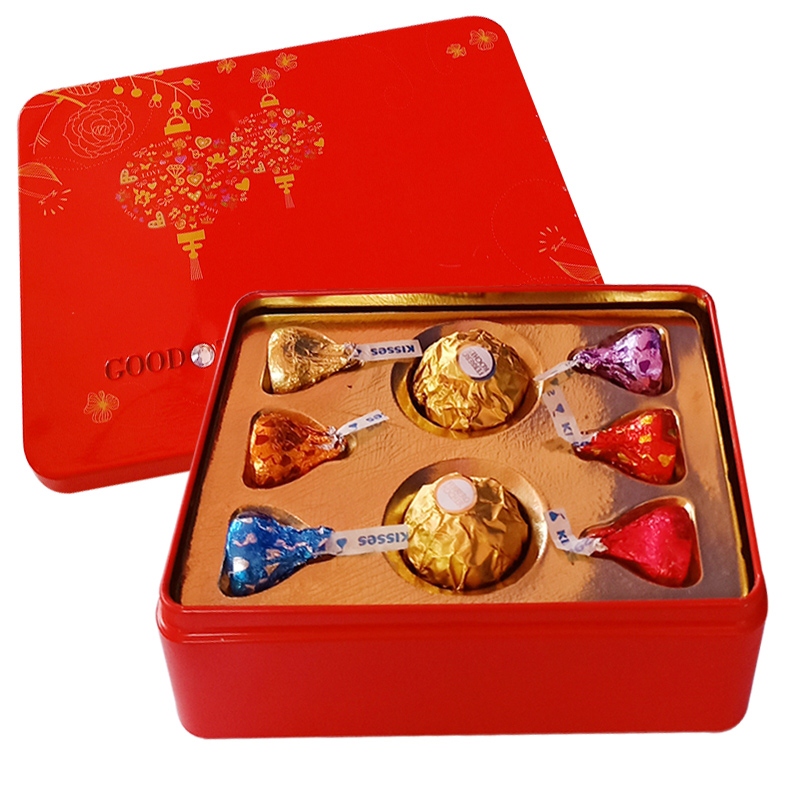 Good Time (Hersheys) Kisses Good Time Chocolate 6 Grains and Ferrero 2 Boxed Wedding Sweets