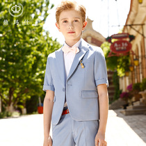 Childrens suit suit suit boy flower girl dress boy boy host piano performance wedding catwalk show suit summer