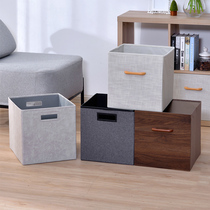 Storage box Uncovered foldable fabric clothing storage box storage cabinet drawer type toy storage box finishing box