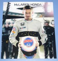 F1-McLaren-British Driver-Patton-Original fine official dynamic card