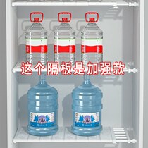 Telescopic non-perforated wardrobe partition shelf kitchen cabinet wardrobe storage rack compartment storage rack dormitory partition