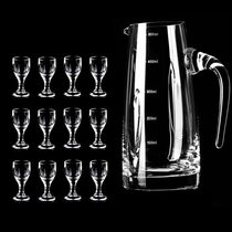 Crystal glass Mouthful cup Maotai cup Spirits cup Small glass wine dispenser Fashion household wine set