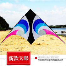 2021 New Weifang Tianyan Umbrella Carbon Pole Large Adult Triangle 2 Flat 3 Flat 6 Flat Breeze Kite Wire Wheel