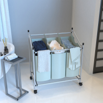 Nordic Bathroom Dirty Basket Car Clothing Basket Clothing Basket Household Laundry Lou Divided