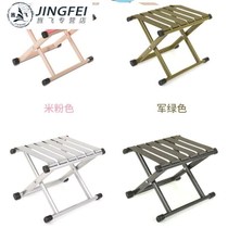  Easy camping field portable home fishing stool outdoor table and chair folding canvas chair Convenient and simple