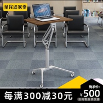 Podium podium speech platform mobile lifting conference room desk simple modern lecture desk business classroom