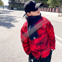 Mens treasure New Years clothing boys Chinese style clothing childrens New Years clothing New Years clothing childrens clothing red clothing