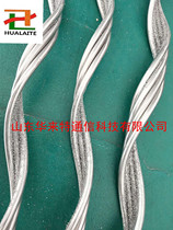 Supply wire connection strip pre-twisted wire connection metal steel core aluminum stranded wire connection strip specifications spot