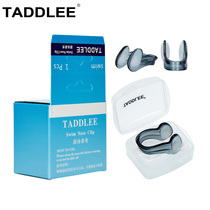 TADDLEE swimming nose clip adult children professional anti-choking anti-slip comfortable silicone diving nose sleeve equipment