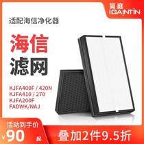 With Hisense air purifier KJ400F 410F 650 320 NAJ NAE filter KJFA420N filter