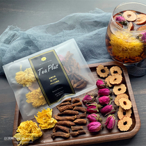 Fine handmade fresh Changbai Mountain dandelion root chrysanthemum rose flower fruit tea combination can be boiled and health pot brewing