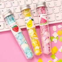 Cute soap Paper travel mini portable portable student children hand wash soap chip disposable small soap tablet