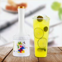 Guangxi kumquat lemon juice 1kg concentrated fruit juice brewing beverage thick paste commercial milk tea shop raw materials