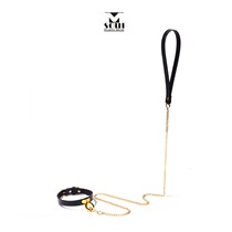 Sight sm collar custom dog dog chain leash tie k9 toy torture tool female slave