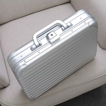High quality all aluminum magnesium aluminum alloy suitcase toolbox ATM multi-function briefcase business business travel box