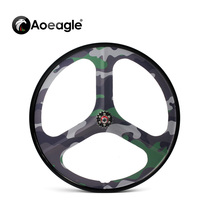 Aoeagle OIG bicycle magnesium alloy three wheel dead fly live fly Road one wheel classic camouflage